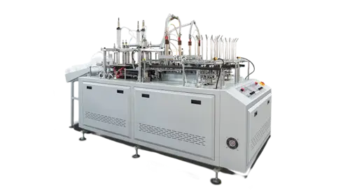 RHZH-B Automatic Double Station Heat Sealing Paper Box Molding Machine