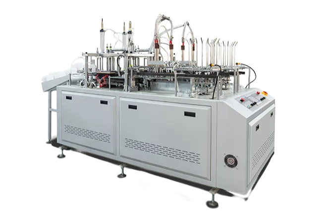 RHZH-B-automatic-Double-Station-Heat-Sealing-Paper-Box-Molding-Machine